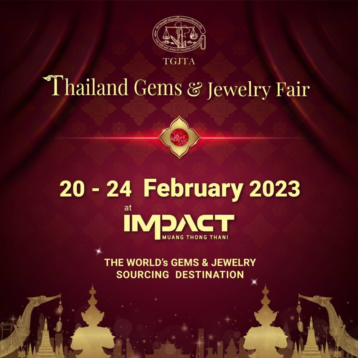 Thailand Gems And Jewelry Fair 20 24 Feb 2023 Impact